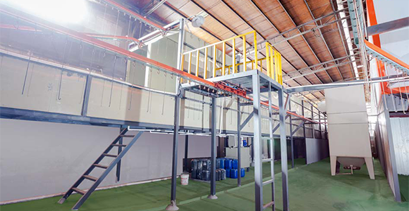 五金、家電類(lèi)全自動(dòng)噴涂生產(chǎn)線(xiàn)特點(diǎn)